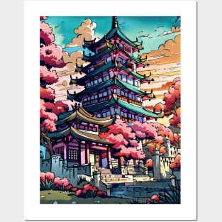 Japanese Serene Daydream Posters and Art